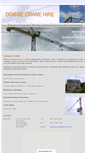 Mobile Screenshot of dowse-cranehire.co.uk